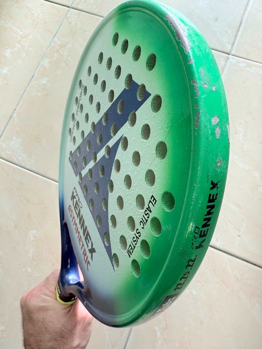 Raquete Pro Kennex Asymmetric Graphite Padel Oldschool - colecionador
