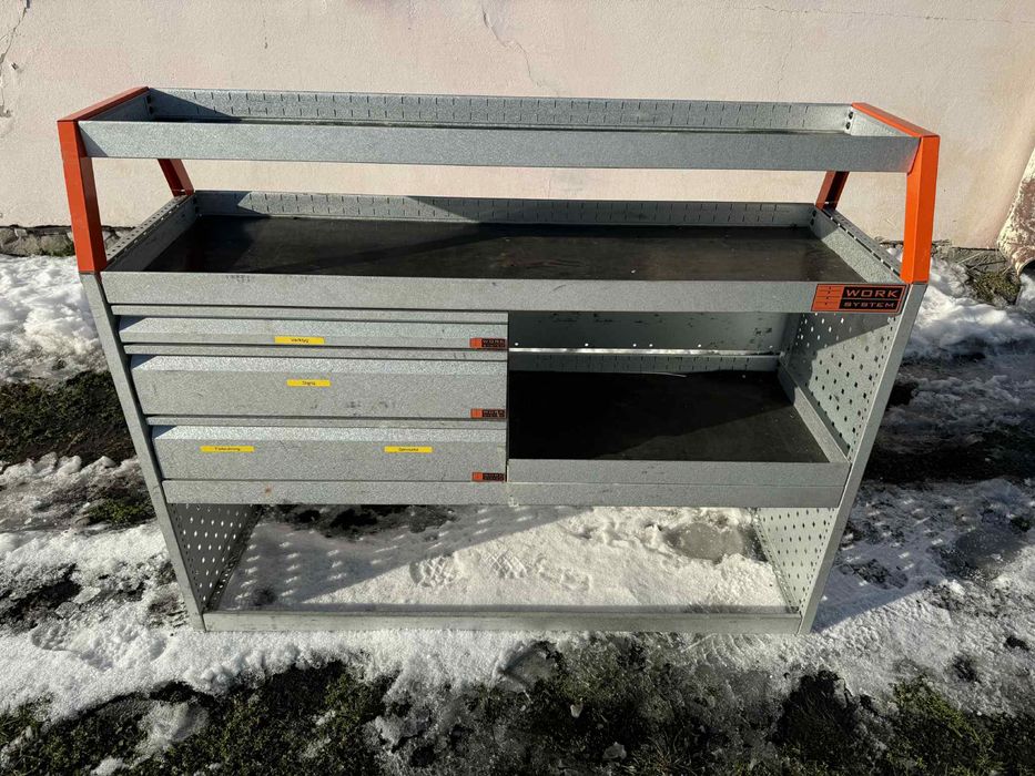 Szafka metalowa narzedziowa do samochodu