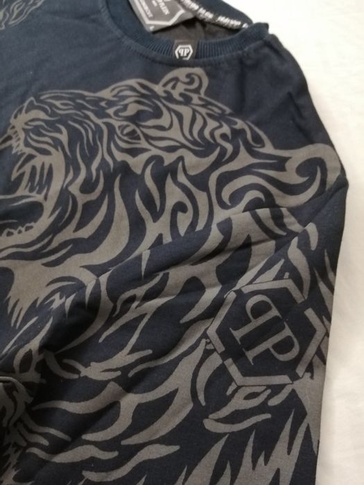 NOWA męska bluza Philipp Plein bluzka klasyk PP lew L