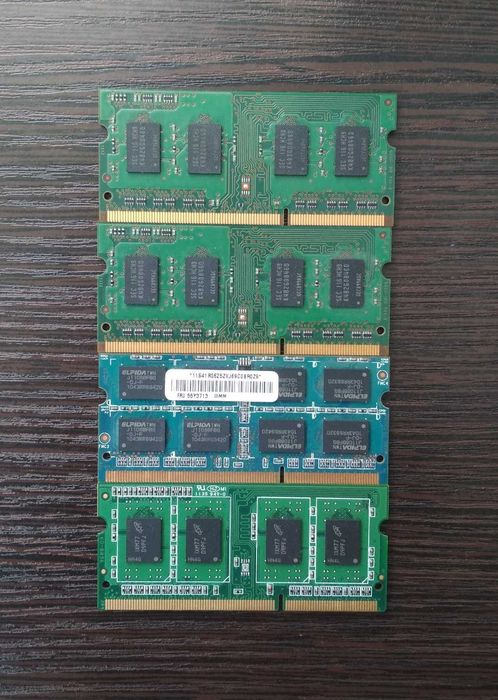 оперативна пам'ять 2Gb DDR3 SODIMM