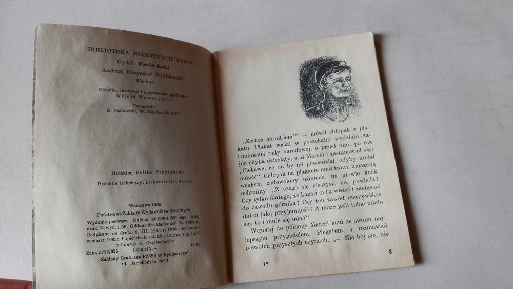 A. K. Wróblewski "Werbus" 1965 Biblioteka Błękitnych Tarcz