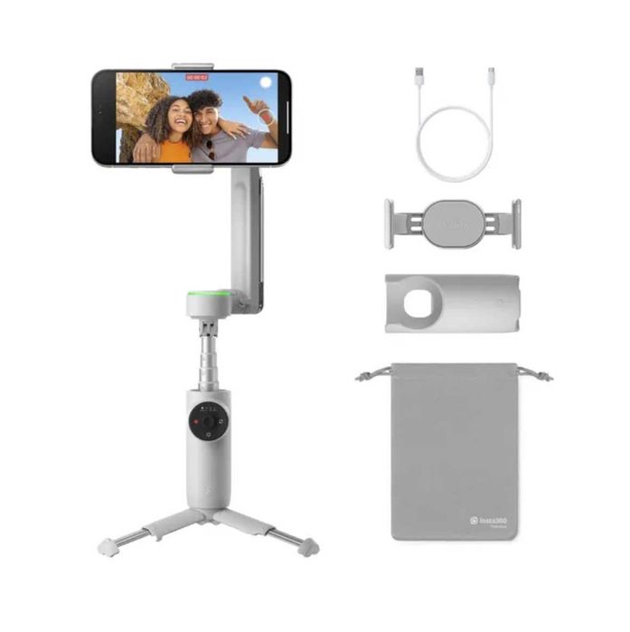 монопод стадікам стабілізатор Insta360 Flow Pro Stone Gray