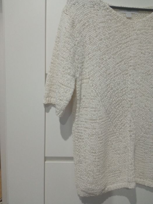 Bluzka sweterek biała