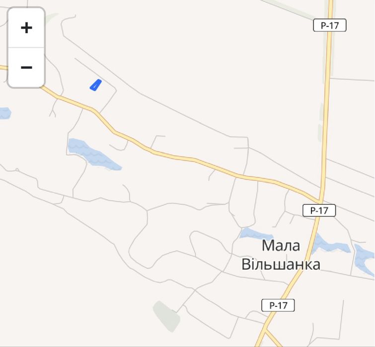 Продаж земельної ділянки в Малій Вільшанці