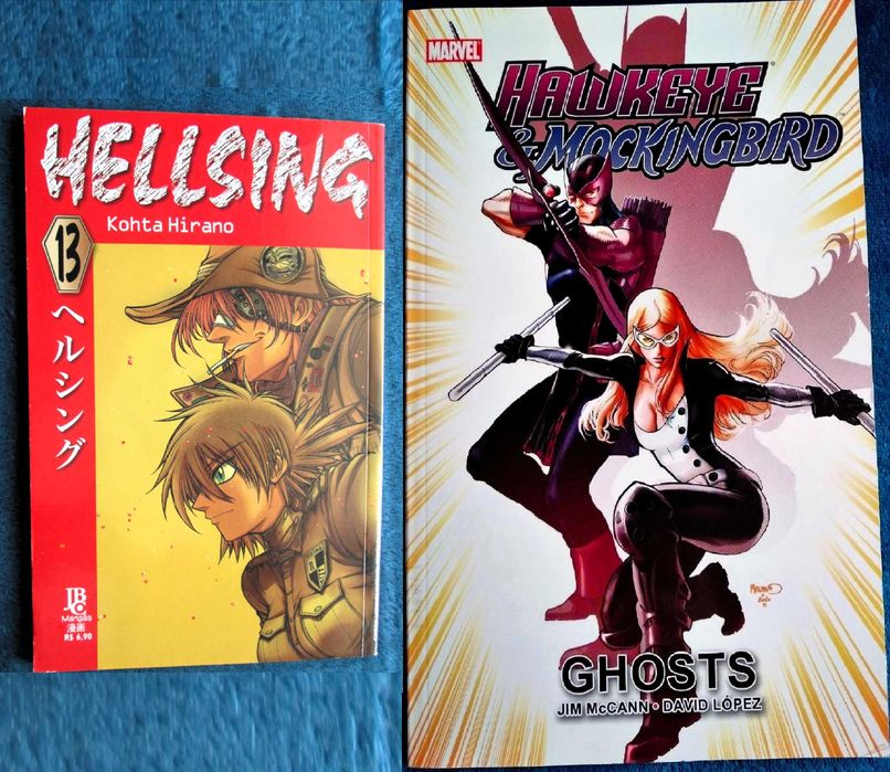 Gavião Arqueiro e Harpia + Hellsing