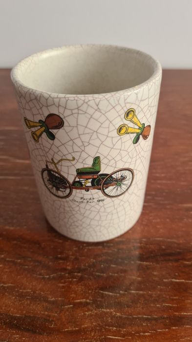 Porta lápis faiança Silverdistel