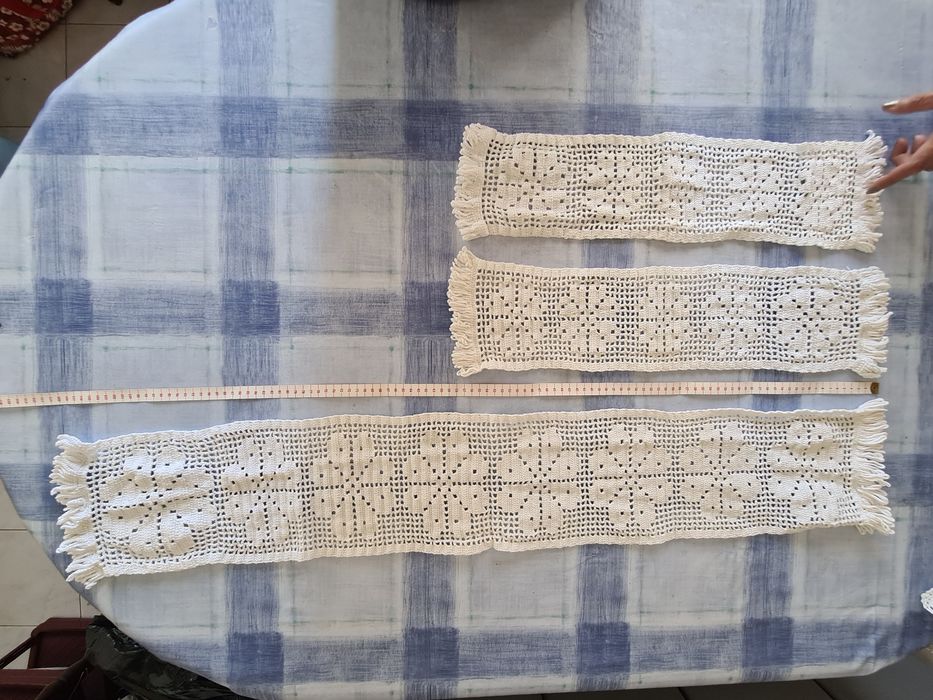 Varios conjuntos e individuais Crochet