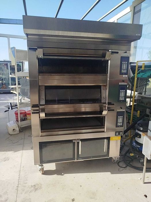 Forno Ramalho profissional modular de 3 camaras,