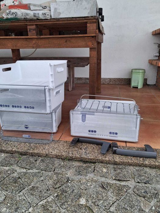 Gavetas Prateleiras Peças Frigorifico Whirlpool