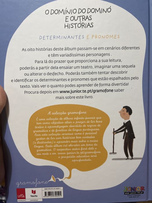 Livro Infantil O Domínio do Dominó e outras Histórias