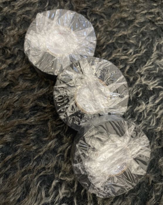 Lote 3 fitas isoladoras  TCBS