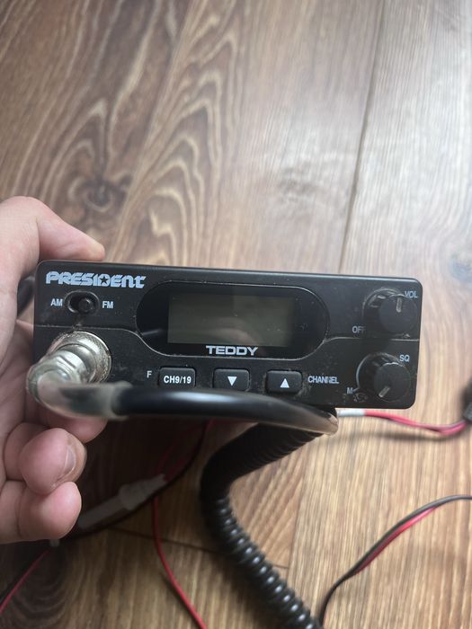 CB RADIO president Teddy
