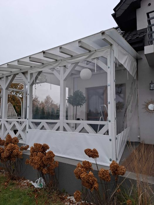 Plandeki na altany tarasy i wiaty | Na wymiar montaż nadruk wysyłka