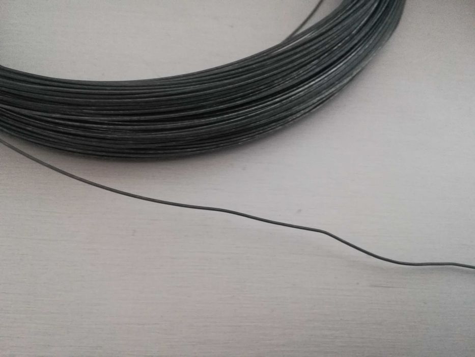 Fio de cobre e rolo de arame