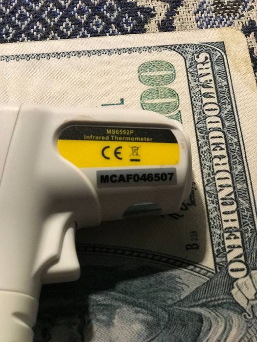 Термометр инфракрасный цифровой бесконтактный Mastech MS6592P