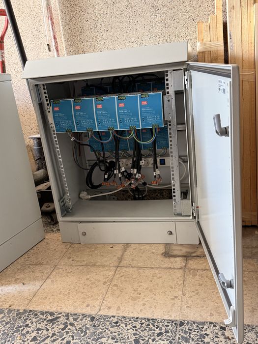 Fontes Alimentação Mean Well NDR (240W e 480W) + Bastidores Oferta