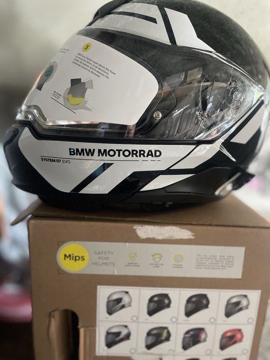 Capacete Bmw system 7 novo e Hjc ambos com intercomunicador
