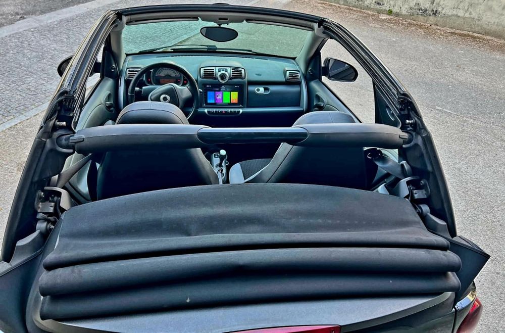 Smart fortwo cabriolet ano 2007motor  1.0 impecável aceito retomas