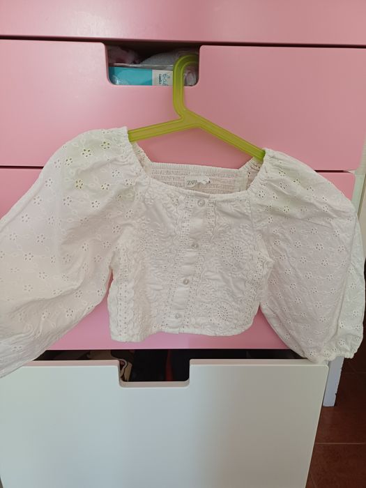 Top requintado de menina