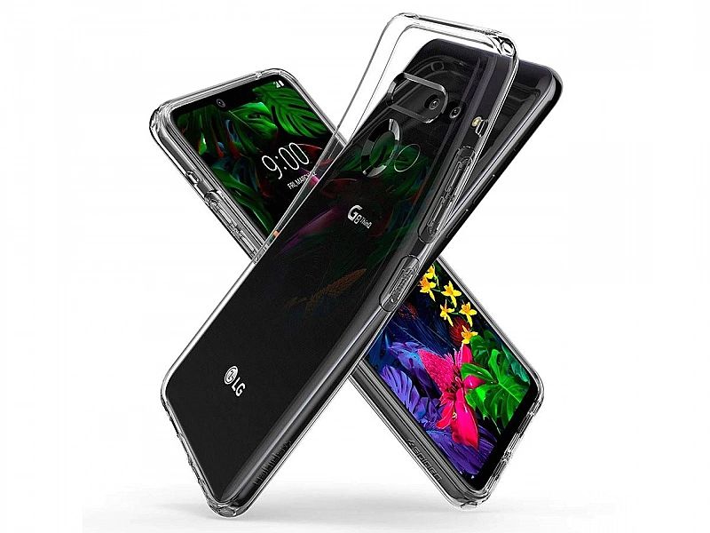Spigen do LG G8 ThinQ - bezbarwne etui plecki ochronne, obudowa