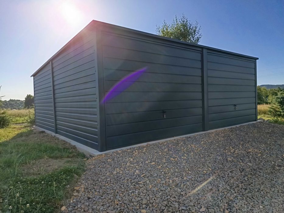 garaż blaszany 6x5 garaz blaszak 6x6 5x6 6x4 3x6 7x7 profil poziom