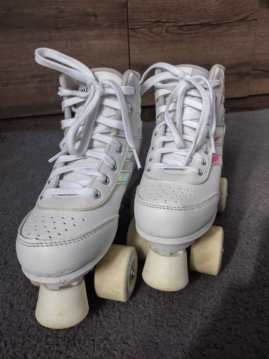 Wrotki Oxelo Quad 100 z hologramem rozmiar 35