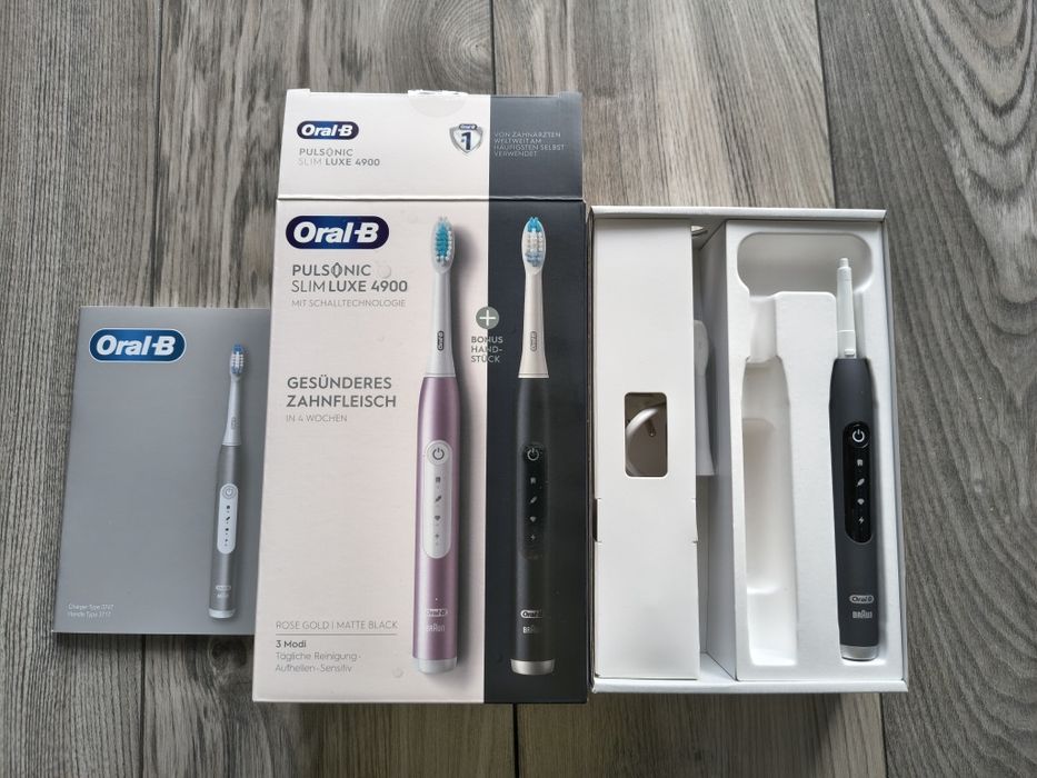 Czarna szczoteczka Oral-B Pulsonic 4900