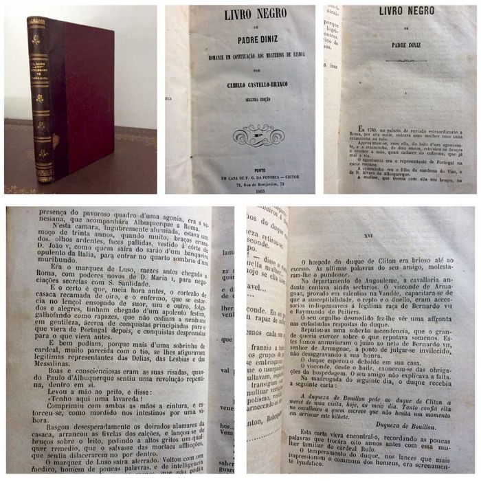 Obras de Camilo Castelo Branco. Publicação n.º 1