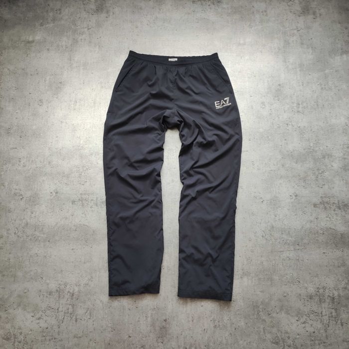 MĘSKIE Dresy Sportowe PREMIUM Szare Trening Emporio Armani EA7 Tech