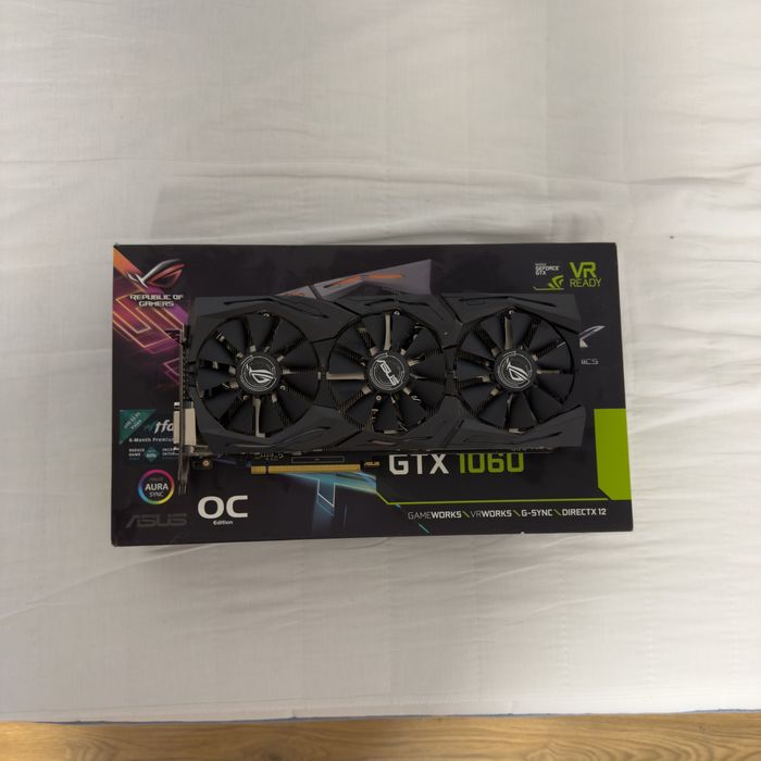 GTX 1060 6GB Asus Rog Strix