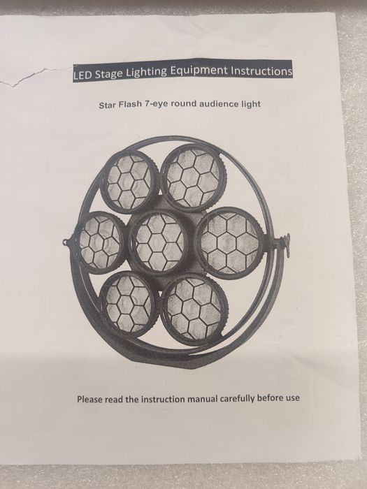 Reflektor sceniczny 350W RGBW