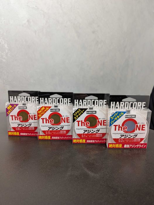 Шнур Duel Hardcore The One #0.08/0.1/0.13/0.2