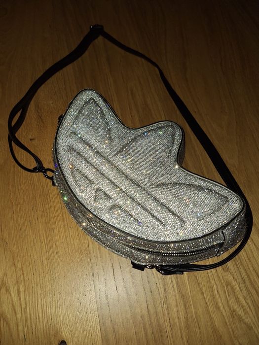Torebka torba adidas originals trefoil rhinestone błyszcąca kryształy