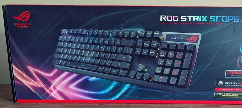 Asus ROG Strix Scope RX Red