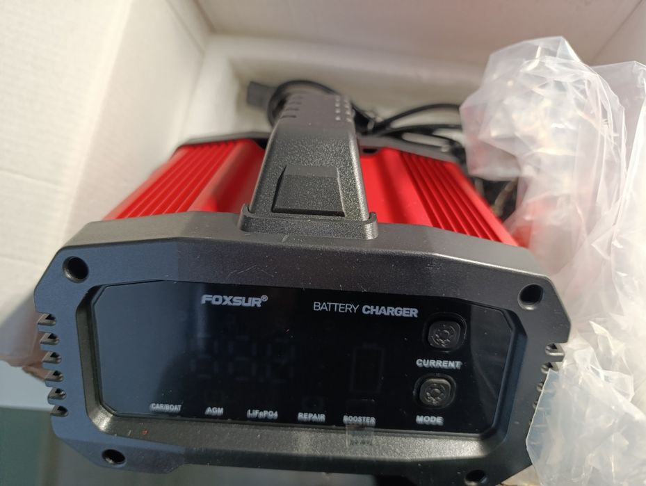 FOXSUR Inteligentny Prostownik  12V/24V 25A Mocny