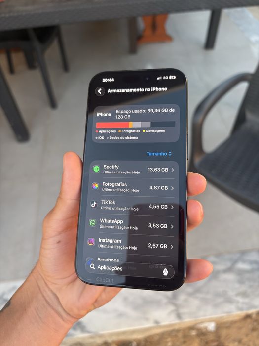 iphone 15Pro titanio azul
