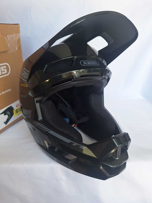 Kask rowerowy fullface Abus HiDrop Moss Green M 57-58cm
