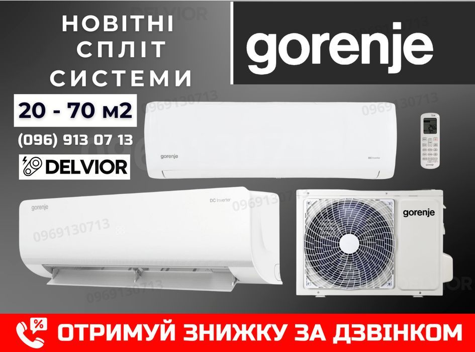 Монтаж! Кондиционер Gorenje сплит сиситема