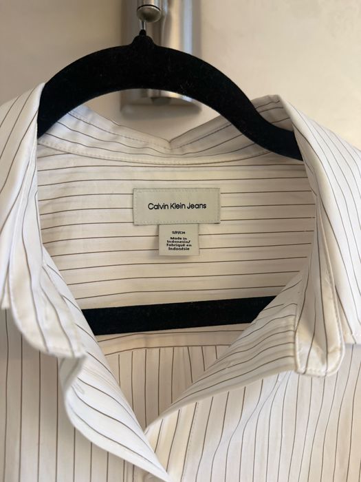 Жіноча сорочка у смужку Calvin Klein