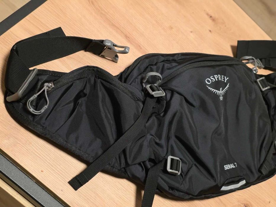 nerka pas biodrowy  OSPREY Seral 7 bickepacking rowerowa gravel mtb