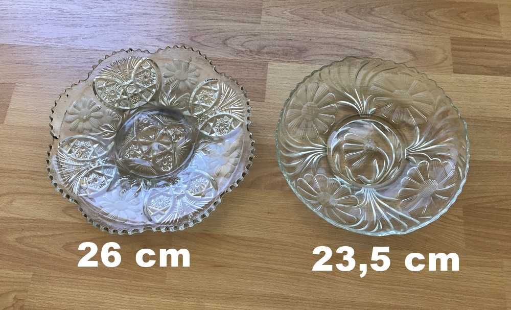 Taças travessa tijela vidro antigo vintage