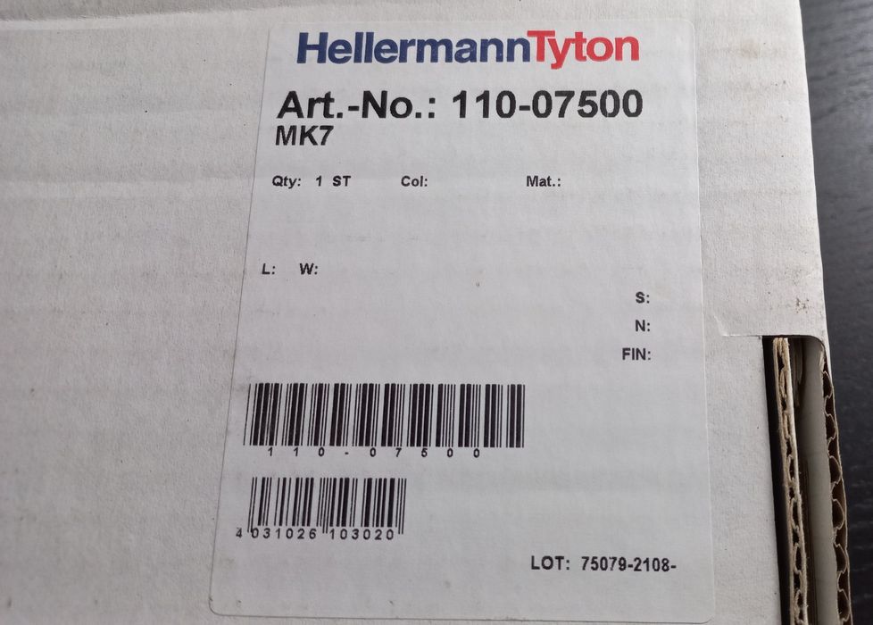 Pistolet do opasek kablowych MK7 Hellermann Tyton (do zaciskania)