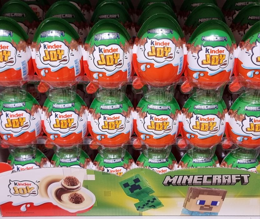 20 x Kinder Joy Minecraft! Okazja!