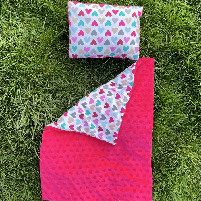 Набір в дитячу коляску (плед+подушка)