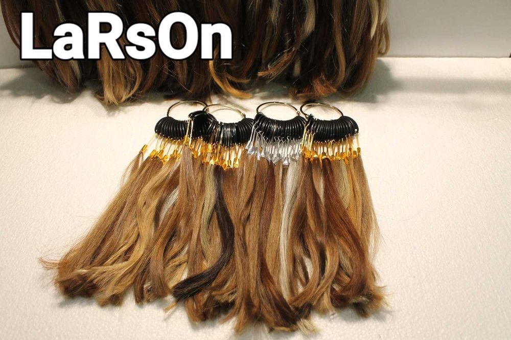 Натуральный волос тест пряди для окрашивания