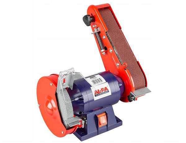 Точильний, шліфувальний верстат AL-FA ALBG18B 1850W дисково-стрічковий