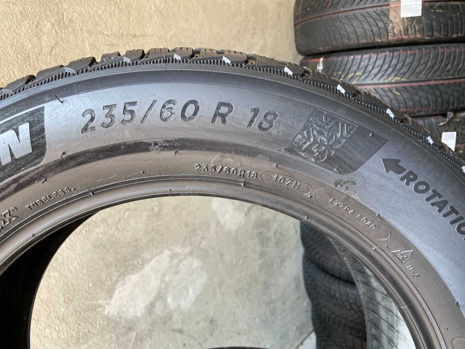 Зимові 235/60 R18 MICHELIN PILOT ALPIN 5 SUV (85-90% протектор) ) Склад Шин Б-У!