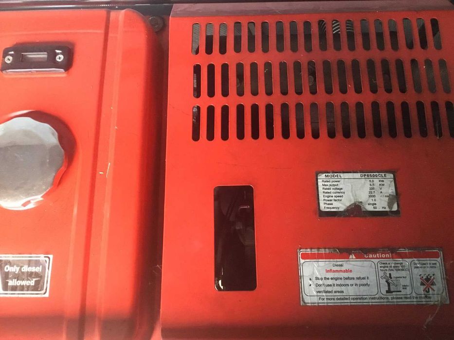 Генератор дизельний GLENDALE DP6500 CLE