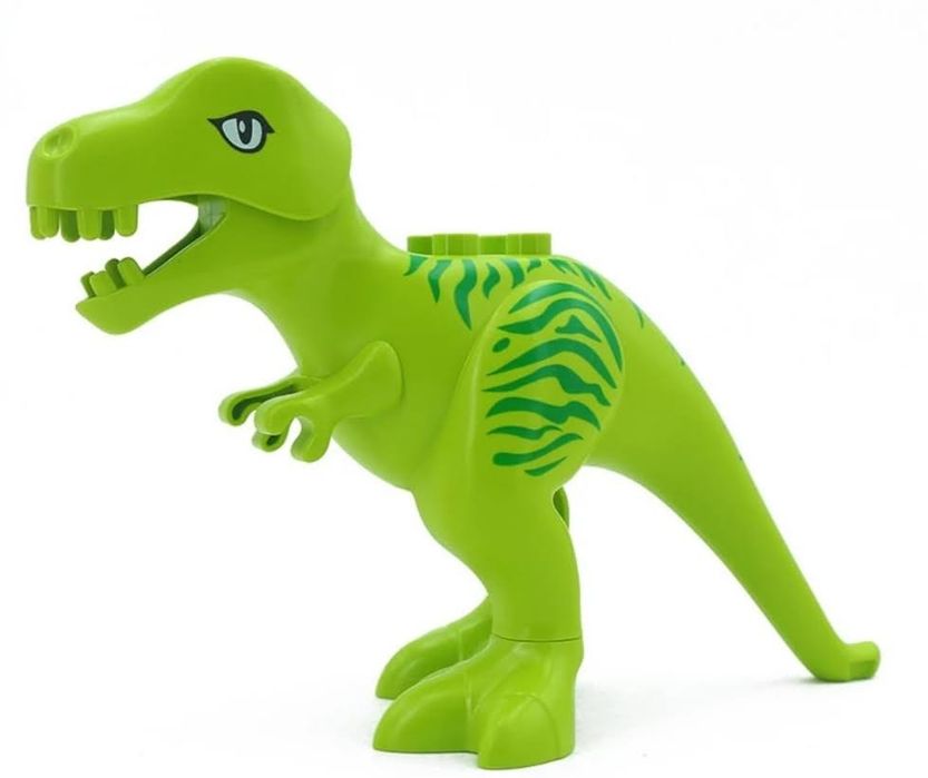 NOWY dinozaur T-rex jak LEGO Duplo duży ruchoma paszcza