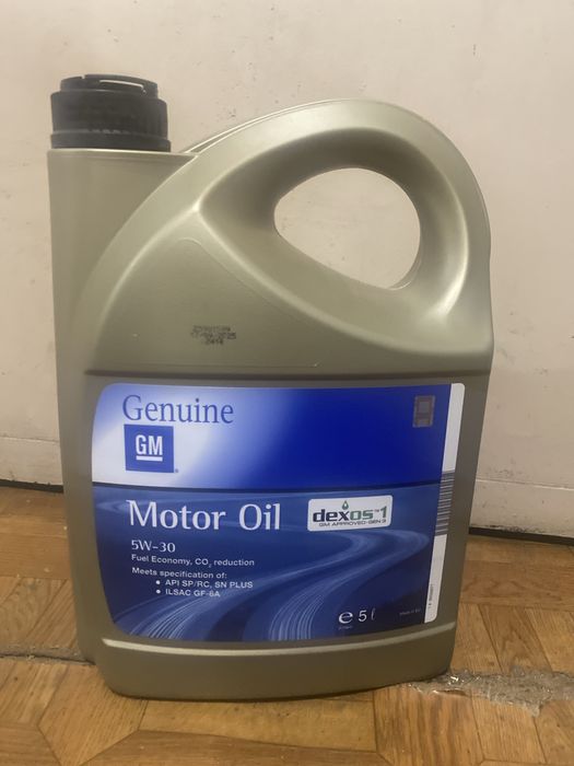 Моторное масло GM 5W-30 Dexos1 5л